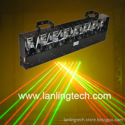 Moving Head Laser Projector Laser Curtain Red Green Ln5280